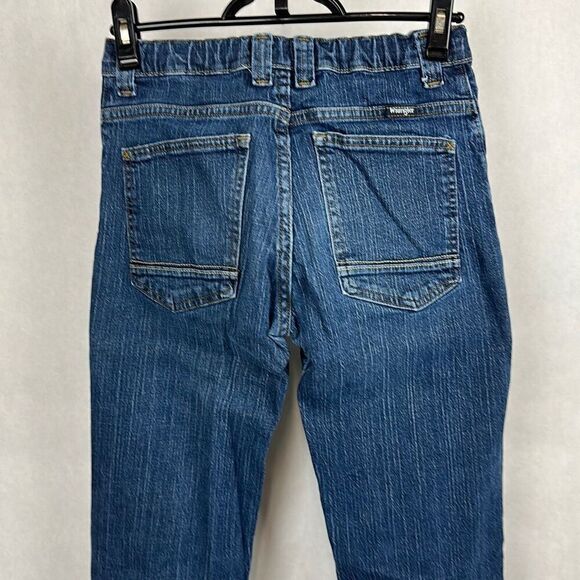 Wrangler Boys Jeans Size 16 Regular Adjustable Waist - Picture 5 of 7